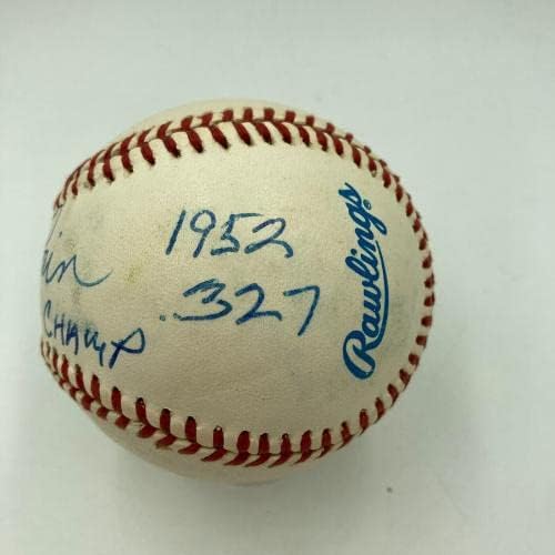 Ферис Фајн 1951 година Шампион за капење потпиша официјален бејзбол на Американската лига ЈСА Коа - Автограмирани бејзбол