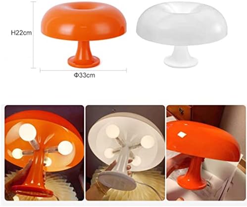 LED ламба за маса за печурки, предводена ламба за маса, едноставен стил за хотелска спална соба декорација за осветлување биро светла
