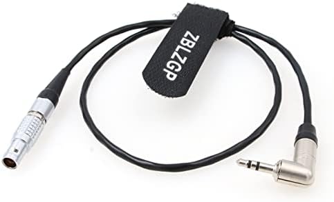 ZBLZGP Time Sync 3,5 mm на десен агол EXT 9 PIN TIMECODE CABLE за црвена камера Комодо 6K камера