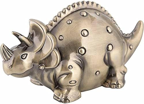 Дневнички декорации украси за украси Статуа цинк легура Европска креативна диносаурус свинче банка детска подарок животински свинче банка банка