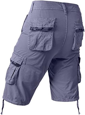 Летни комбинезони тенки лабава плус големина шорцеви масти мулти -панталони на отворено обичен маскирна маскирна исечена панталони