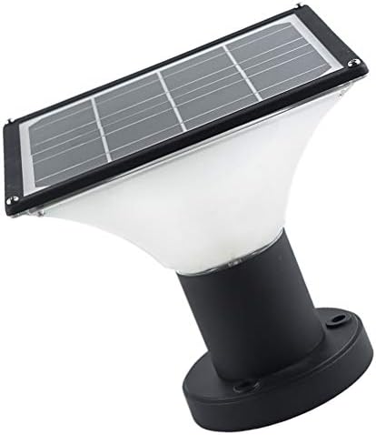 Solustre Solar Light Outdoor, водоотпорна тревник за огради за ламба Столб за столб Двор