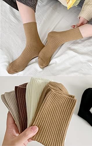 Чорапи за чизми за чизми за прицврстување на жените за жени зимско цврсто густо плетено пријатно пријатно екипаж чорапи женски чорапи C6087