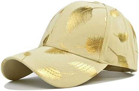 Мода на отворено атлетика капа златен лист обичен тренд за одмор спортски атлетика капа капачиња патувања мажи и жени бејзбол