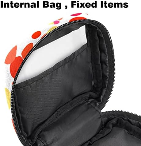 Торба за складирање на санитарна салфетка, менструална подлога за торбички за гаќички, женски држач за женски производ со патент за тинејџери,