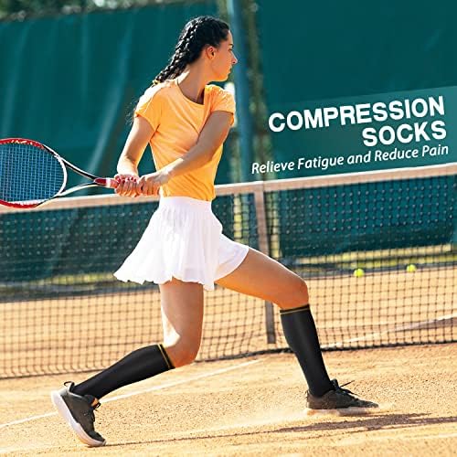 Сонцевинг чорапи за компресија за циркулација на жени и мажи - најдобра поддршка за водење на медицински сестри за обновување на велосипедизам