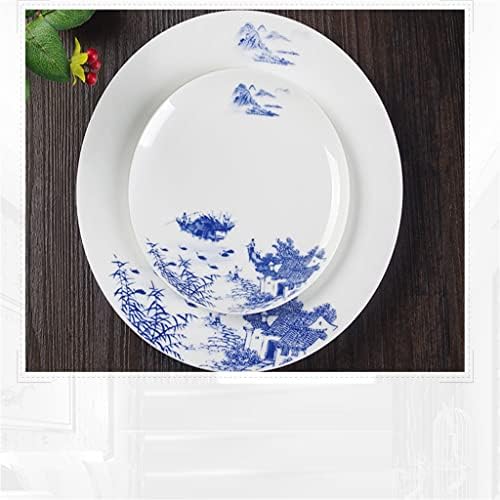 Zhuhw Кинески прибор за јадење кујнски угостителски прибор за садови со плочи за садови за садови за садови за лажица лажица
