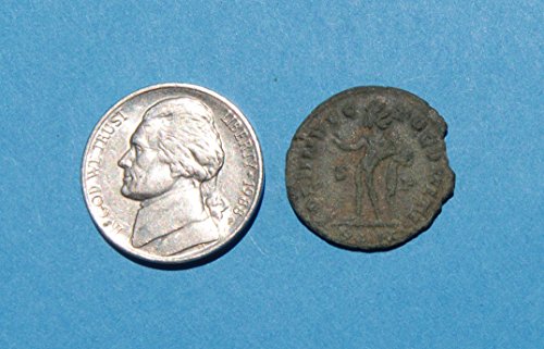ТОА Римски Крисп царот 317-326 Н. е. Сол, Најраното Издание На Крисп Многу Ретка Монета Многу Добро