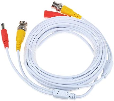 Kybate White 65ft BNC продолжен кабел за кабел за LBV4711B 2K систем на камера