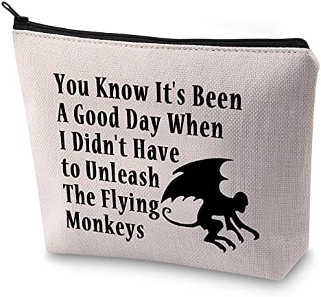 Блупарк Волшебник Подарок Летечкиот Мајмуни Шминка Торба Знаете Тоа Е Добар Ден Ослободете Летање Мајмуни Козметичка Торба