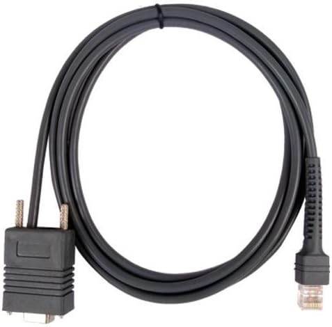 10 пакет RS232 Сериски кабел за симбол LS2208 скенер за баркод CBA-R01-S07Par 6ft RJ45 до DB9