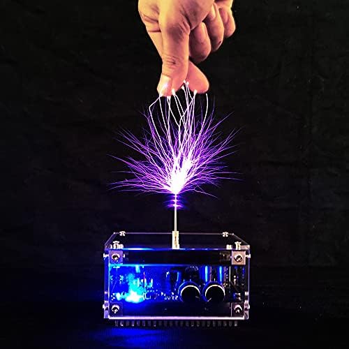 Xixian Мултифункционална електроника o Музика Тесла калем модул плазма звучник звук цврста наука експериментална играчка со БТ