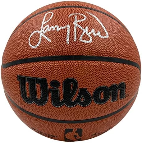 Лери Бирд Бостон Селтикс потпиша Вилсон НБА кошарка ПСА ИТП - Автограмирани кошарка