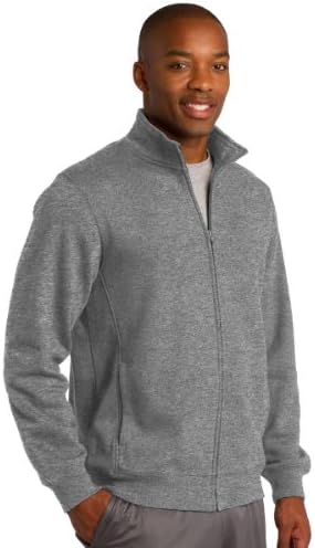 Sport Tek Colorfast Colorfast удобна џемпер со целосна зип