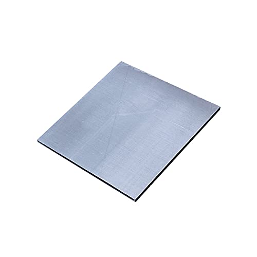 Бопаодао 6061 Алуминиумска Плоча Антикорозивно Заварување Обработлива Ал-Легура Со Среден Интензитет, 20мм х 50мм х 100мм 1 парчиња