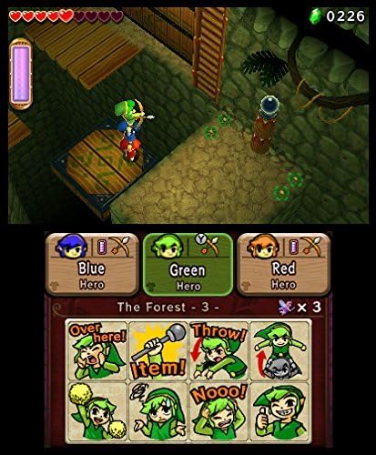 Легендата на Зелда: Трифорес Херои - 3DS