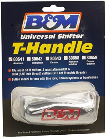 B&M 80641 Копче за четкан алуминиум Т-рачки