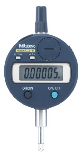 Mitutoyo 543-792 Absolute LCD DigiMatic Indicator ID-S-S-S, 4-48 UNF конец, 0,375 STEM DIA., LUG Back, 0-0.5 /0-12.7mm опсег, 0.00005 /0.001mm
