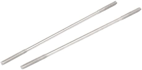 AEXIT M3X110MM 304 нокти, завртки и сврзувачки елементи не'рѓосувачки челик двојно крај навојна завртка за завртки и завртки за завртки на завртки
