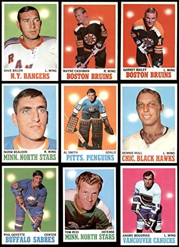 1970-71 Комплетен сет на хокеј на Топс НМ+