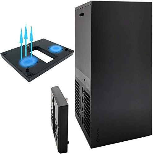 Готрут Серија Х 2 Вентилатор За Ладење, Професионален Надворешен USB Ладилник со 1 ПОРТ USB Центар За Microsoft Xbox Серија X Конзола