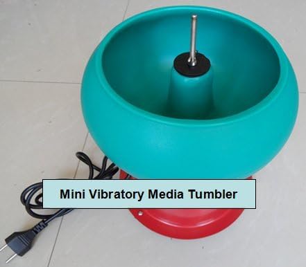 3 кг мини вибраторни медиуми Tumbler Влатен сув полисер за финиш и чистачка машина за полирање