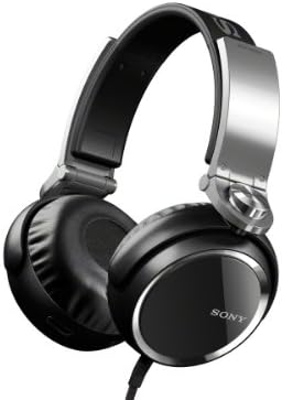 Sony MDRXB800 Дополнителен бас над главата 50мм возач слушалки, црна