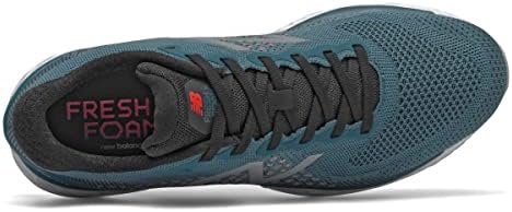 Нов биланс машки 880v10 трчање чевли - боја: џет -поток - големина: 9 зелена/црвена боја