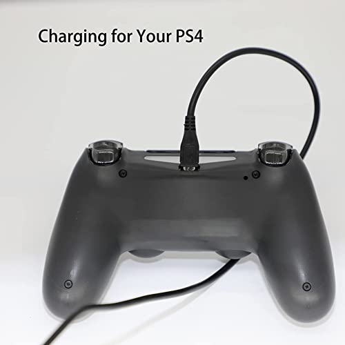 Кабел за полнење со USB од 1,8M за PlayStation 4 / PS4 Кабел за полнач на контролори
