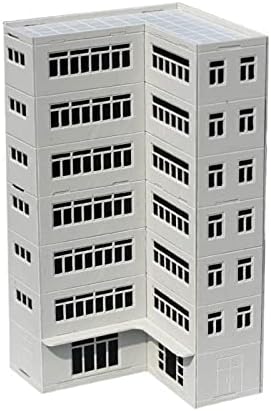 Модел На Железнички Распоред На Газечимп Модел На Станбена Зграда, 87-ми 13х12х25см