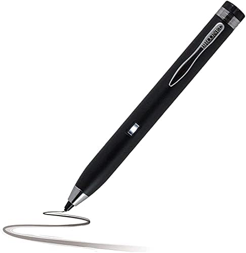 Broonel Black Fine Point Digital Active Stylus Pen - Компатибилен со Acer Spin 5 Pro 13.5 Кабриолет лаптоп