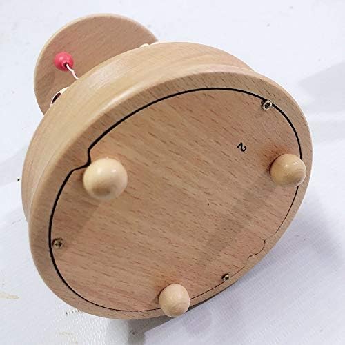 Yfqhdd Детска подарок Дрвена музичка кутија Премиум креативно рачно чудак дрвена занаетчиска кутија Најдобар подарок и украси