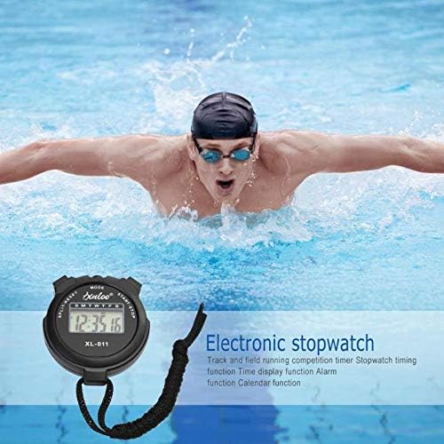 Tophomer Handheld Stopwatch Digital Chronograph Sport Counter Training Eletronic time timer Stop Watch со голем дисплеј