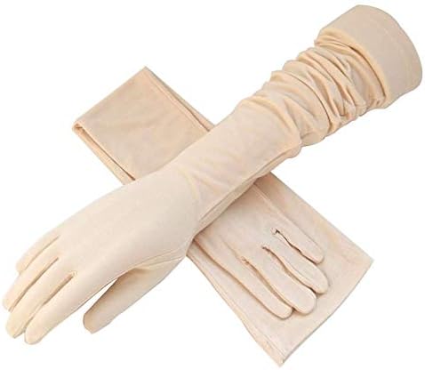 Upf 50+ долги ракави Сонце нараквици за жени УВ заштита лето целосна прсти сончање сонцето возење рака на ракавици на отворено