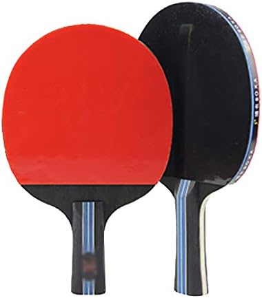Тенис на табели поставува надградени високи еластични рекети за тенис на табели со 2 двојни рекети, автентичен рекет за тенис на табели,