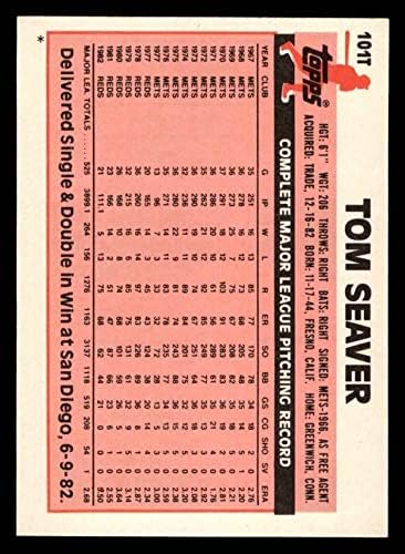 1983 Топпс 101 T TOM SAEVER New York Mets NM/Mt Mets