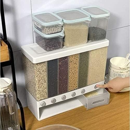 Оское ѕид монтирани жито кутија за складирање кутија запечатени грав кујна ориз кофа