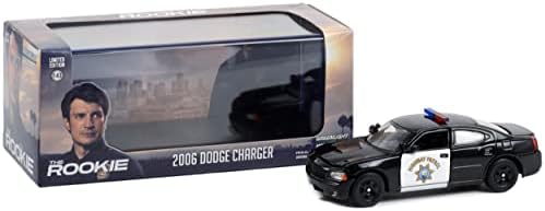 2006 Полнач Полицијата ЦХП Црна Дебитант ТВ Серија 1/43 Deecast Модел Автомобил Од Гринлајт 86634