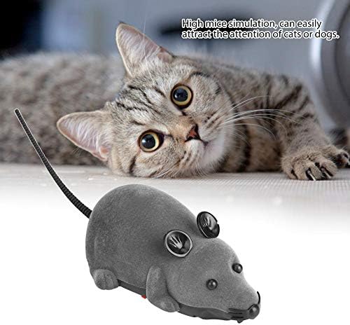 Електронски глувци играчки крзнени симпатични миленичиња мачки глувци за глувци играчки Смешен подарок за новитети на стаорци со далечински
