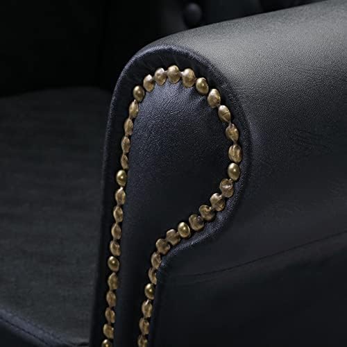 Токтус бербер стол стол за стилист за коса со занитница - црна