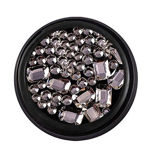 Совети за уметност DIY дијамантски сјај 3Д кристален нокти Rhinestones Декорација на акрилни украси за нокти
