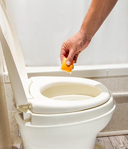 Камко TST MAX RV Третман на тоалети за третман на тоалети | Контролирајте несакани мириси и разградете го отпадот и ткивото | Септички