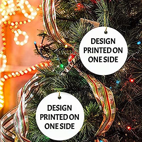 Обичен Божиќен украс - Орнамент на Караоке Кинг - Орнамент персонализиран, Божиќен украс, Бебиња Прв Божиќ, украс за име, 2021 Најдобра идеја