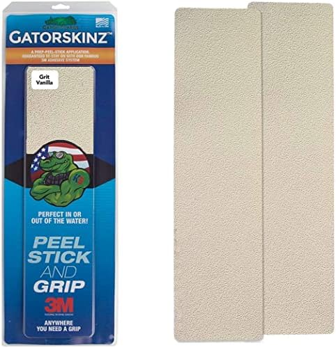 Gator Gards Gatorskinz Grit Finish Step Fads - Мулти површинска апликација - УВ отпорна - издржлива влечење - инсталација на DIY, кора и стап - четири бои - направени во САД