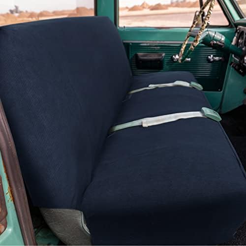 Водач додатоци Универзален капак на седиштето за автомобили за пикап со целосна големина или седишта за клупи за автомобили сина