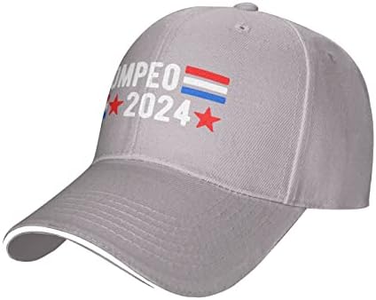 Дену Мајк Помпео 2024 Бејзбол капа Мажи каскета прилагодливи женски голф капи.