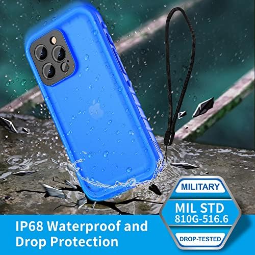 SPORTLINK Компатибилен со Iphone 13 Pro Max Случај Водоотпорен - Целосна Телесна Тешка Заштита Покритие Вграден Заштитник На