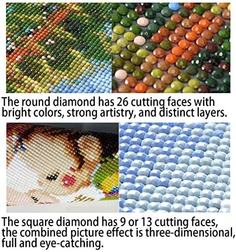 Прилагодено 5D DIY дијамантски комплети за сликање целосна вежба за возрасни, лични прилагодени подароци, персонализирана дијамантска