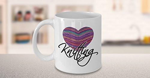 Кафе Кригла Со Смешен Дизајн-Плетење На Срцето - Плетење Подароци И Поими