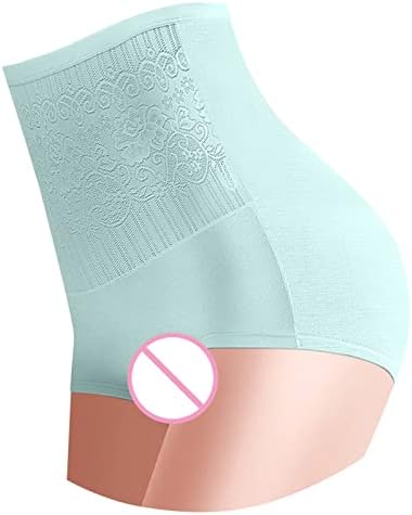 Контрола на стомакот за контрола на шорцеви за жени за женски задникот за кревање на задник, плус големина мека удобна подебела лажна задникот долна облека